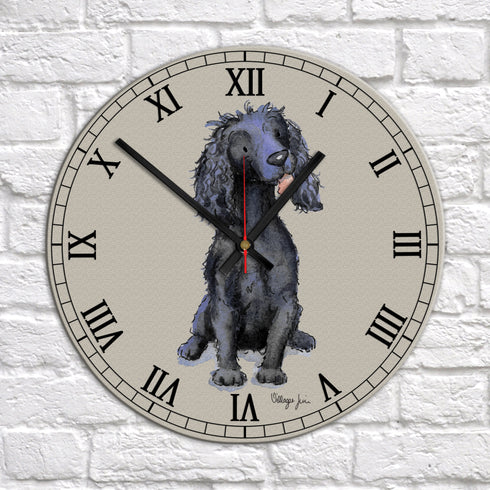 Cocker (Working) Black Clock